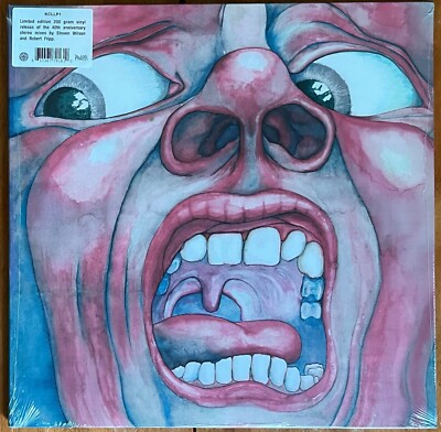 King Crimson - In The Court Of The Crimson King, SEALED, 40th Limited Edition LP