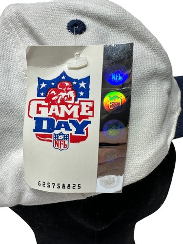 Super Bowl 33 Hat XXXIII NEW NWT NOS 1999 Denver Broncos Vintage Cap Strap Back - Picture 7 of 13