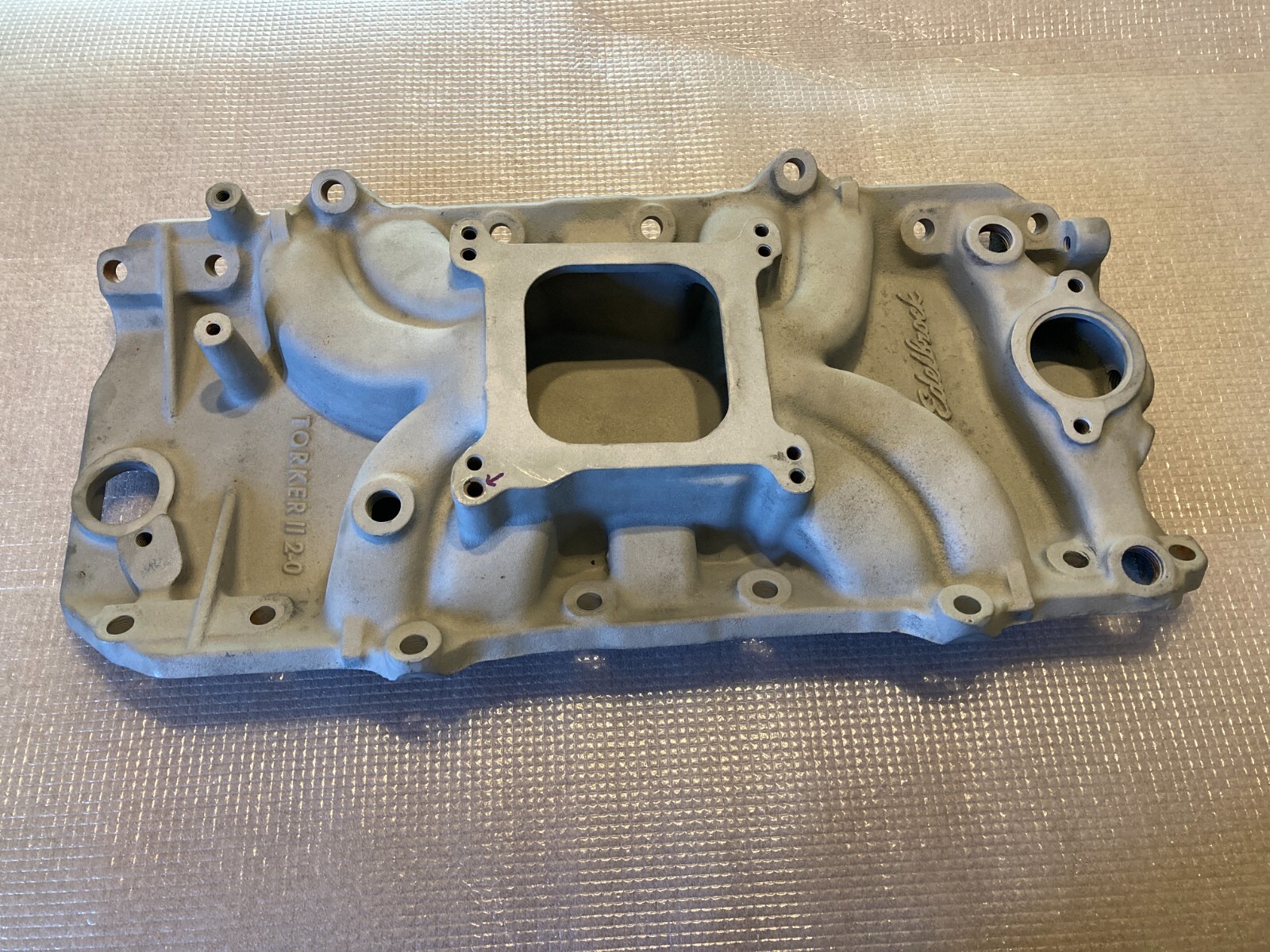 EDELBROCK INTAKE MANIFOLD BBC PN 5061 BIG BLOCK CHEVY EDELBROCK INTAKE