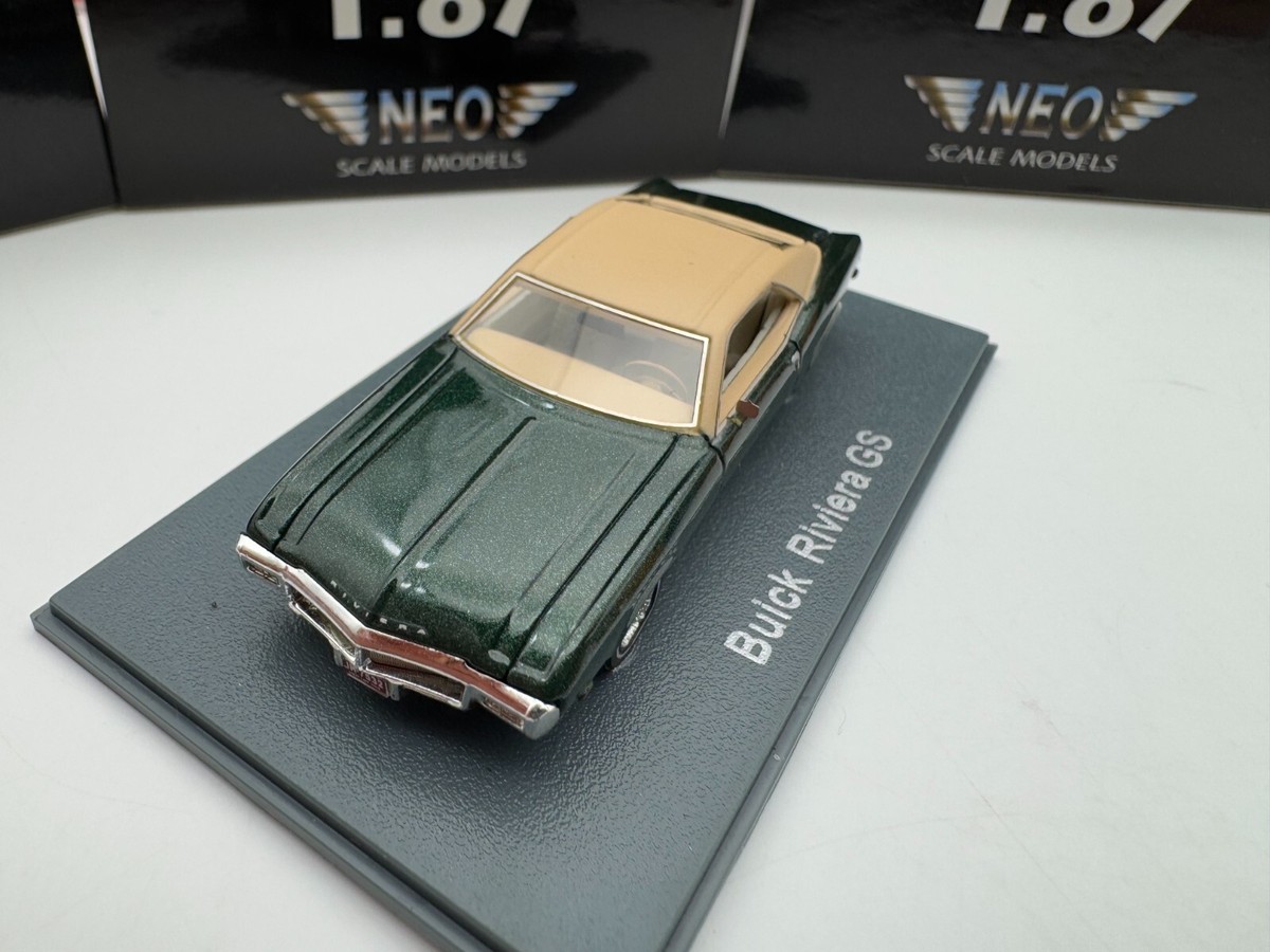 ミニカー Buick Riviera NEO 1/87 Buick Riviera GS Green | eBay