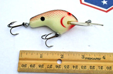 1ct GIZZARD SHAD 4in Balsa Wood Flat Coffin Bill CRANKBAIT Bass Fishing Lures