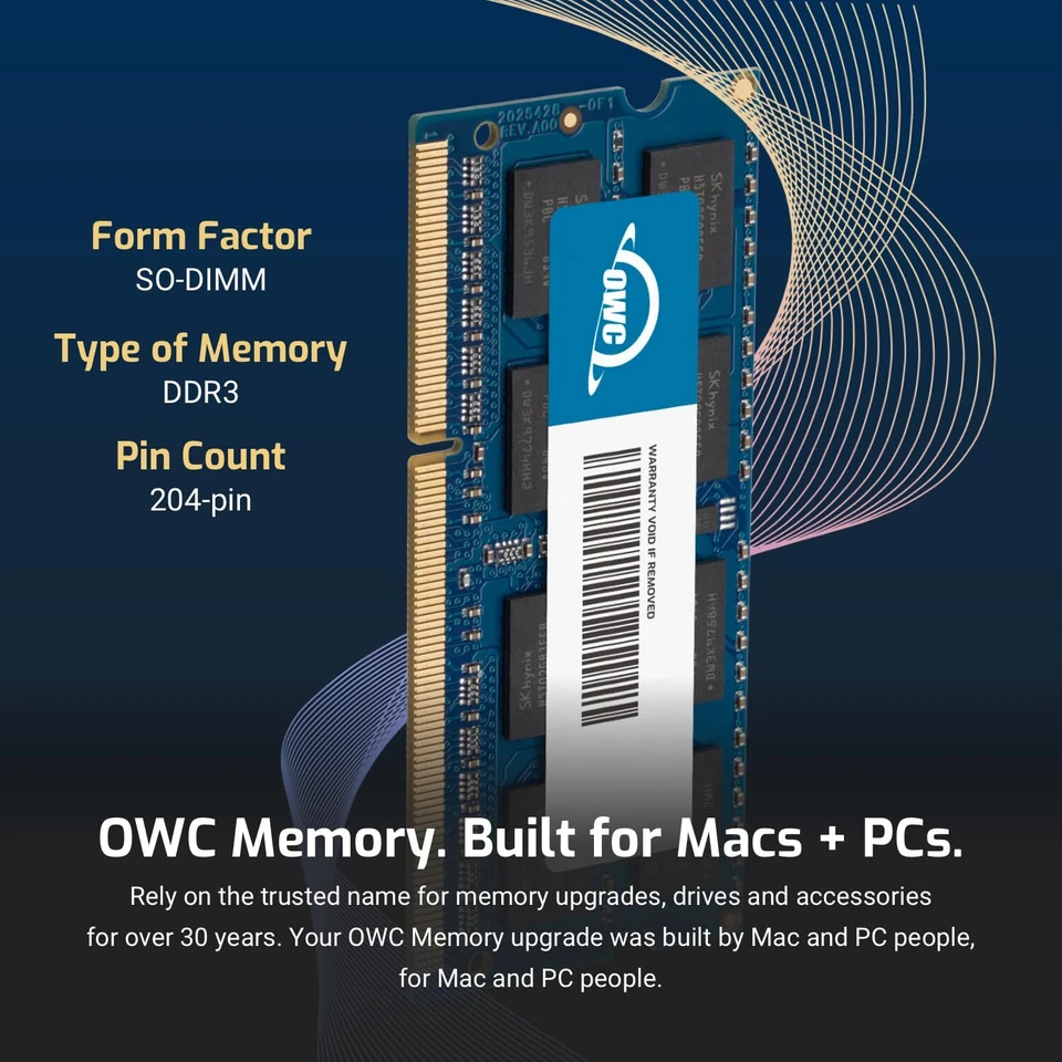 OWC 6GB (2GB+4GB) PC3-8500 Memory RAM Upgrade for Select Mac Models - Image 3 of 4