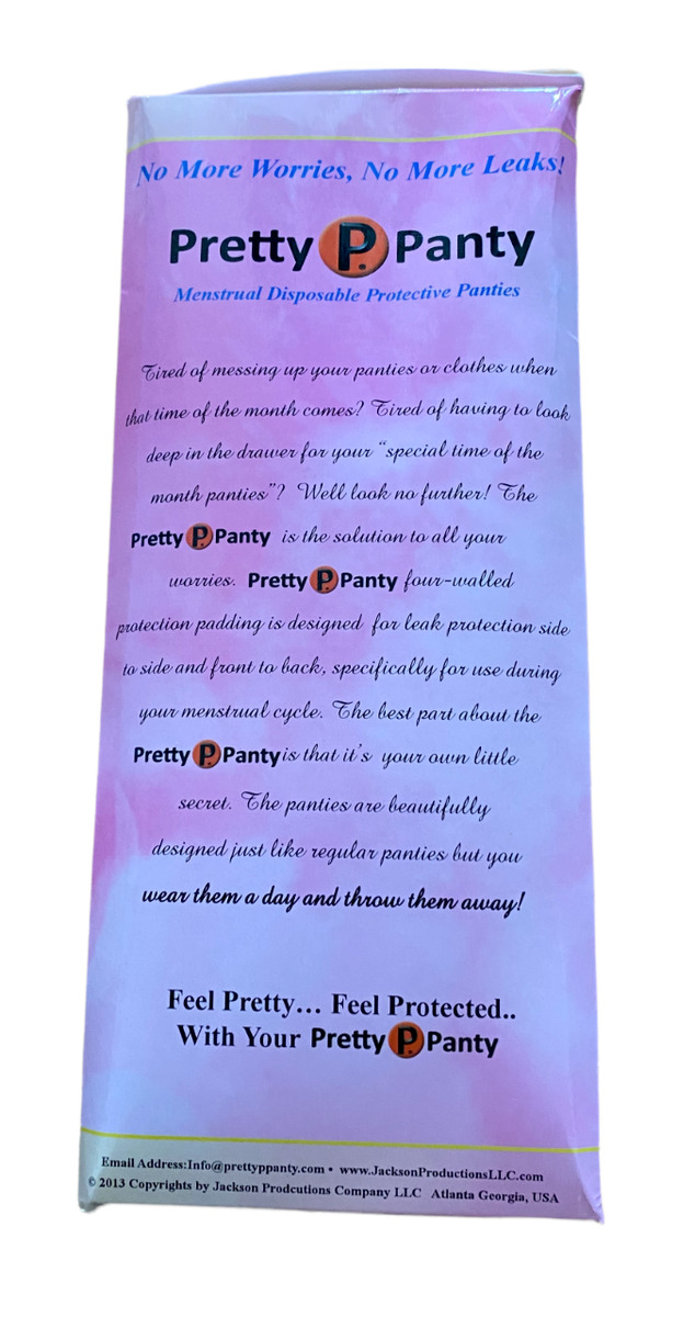 My Menstrual Disposable Protective Panties, 10 count 