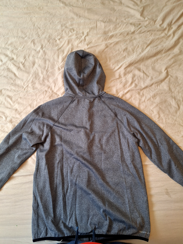 NIKE Therma Fit giacca felpa con cappuccio e zip intera donna grigio allenamento - Foto 8 di 8