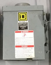 Square D General Duty Safety Switch 30A 240VAC