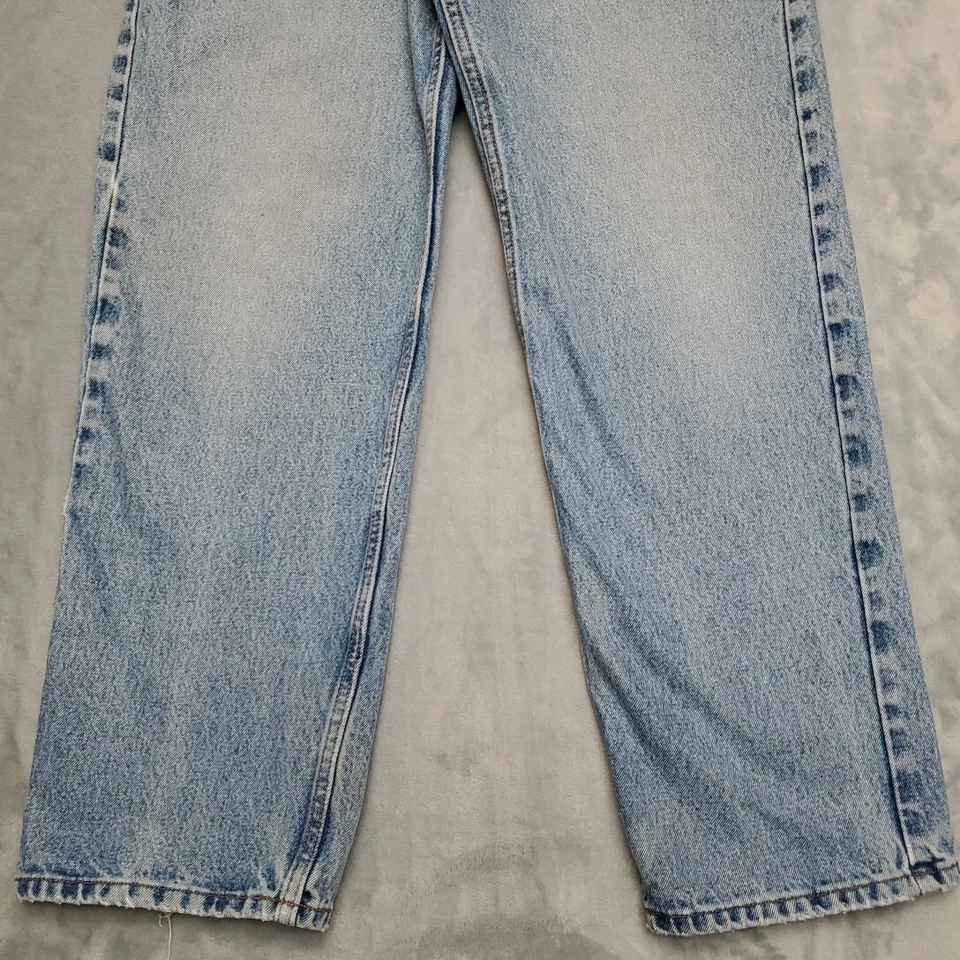 Vintage Chaps Ralph Lauren Jeans Mens 34x32 Loose Fit 5 Pocket Stone Wash Y2K - Image 2 of 4