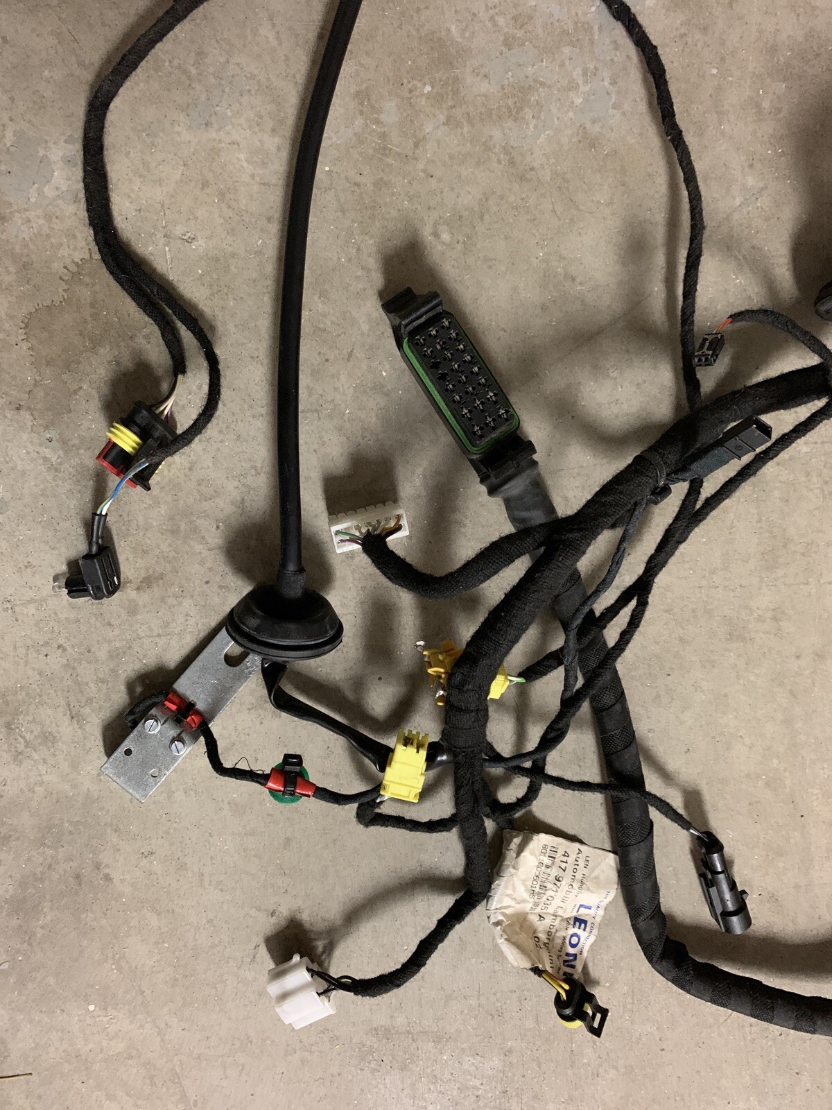 08 LAMBORGHINI MURCIELAGO LP640 ROADSTER DRIVER DOOR WIRING HARNESS 417971035A