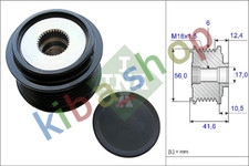 ALTERNATOR PULLEY FITS AUDI A1 A3 A3 ALLSTREET A4 ALLROAD B8 A4 B8 A5 A6 C7 A7