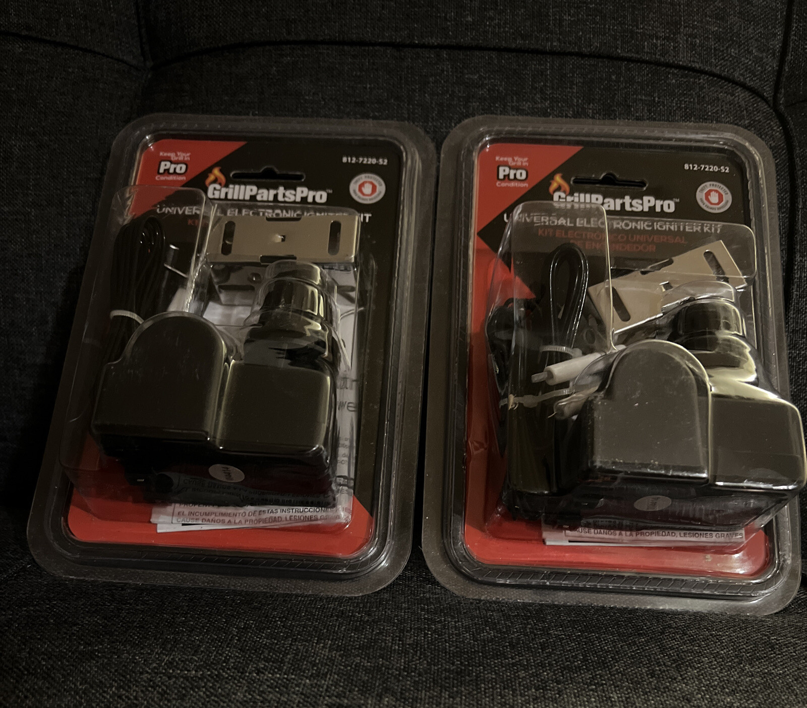 Lot of 2 Brinkmann 8127220S2 Grill Parts Pro Universal Electronic