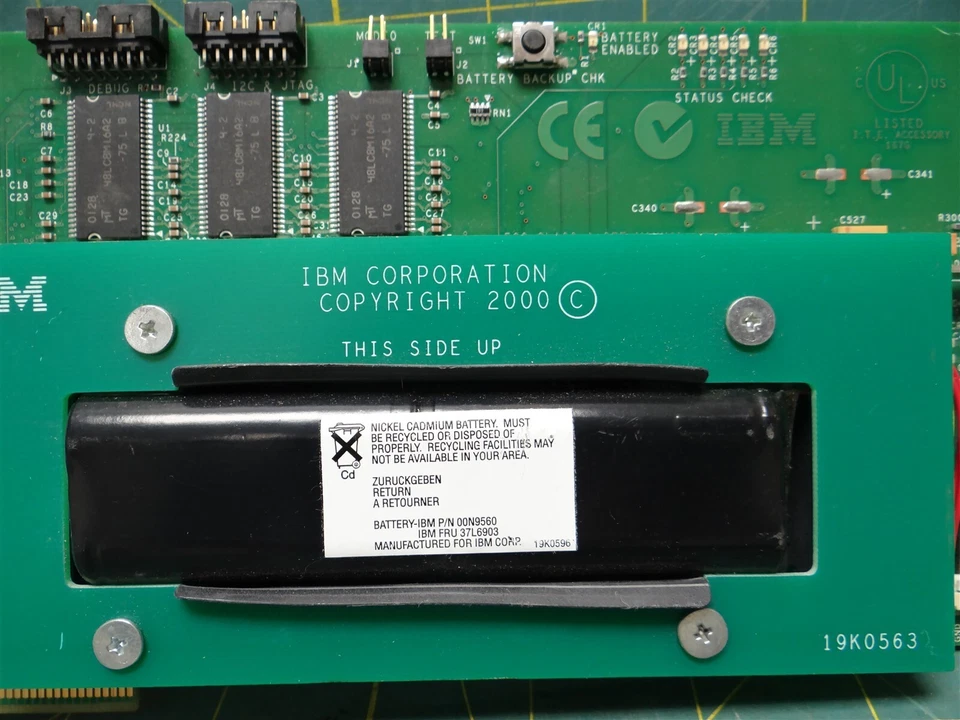 Used IBM ServeRAID SR-4Mx 2-CH/64MB/U160/PCI64 - 06P5737 - Image 2 of 4