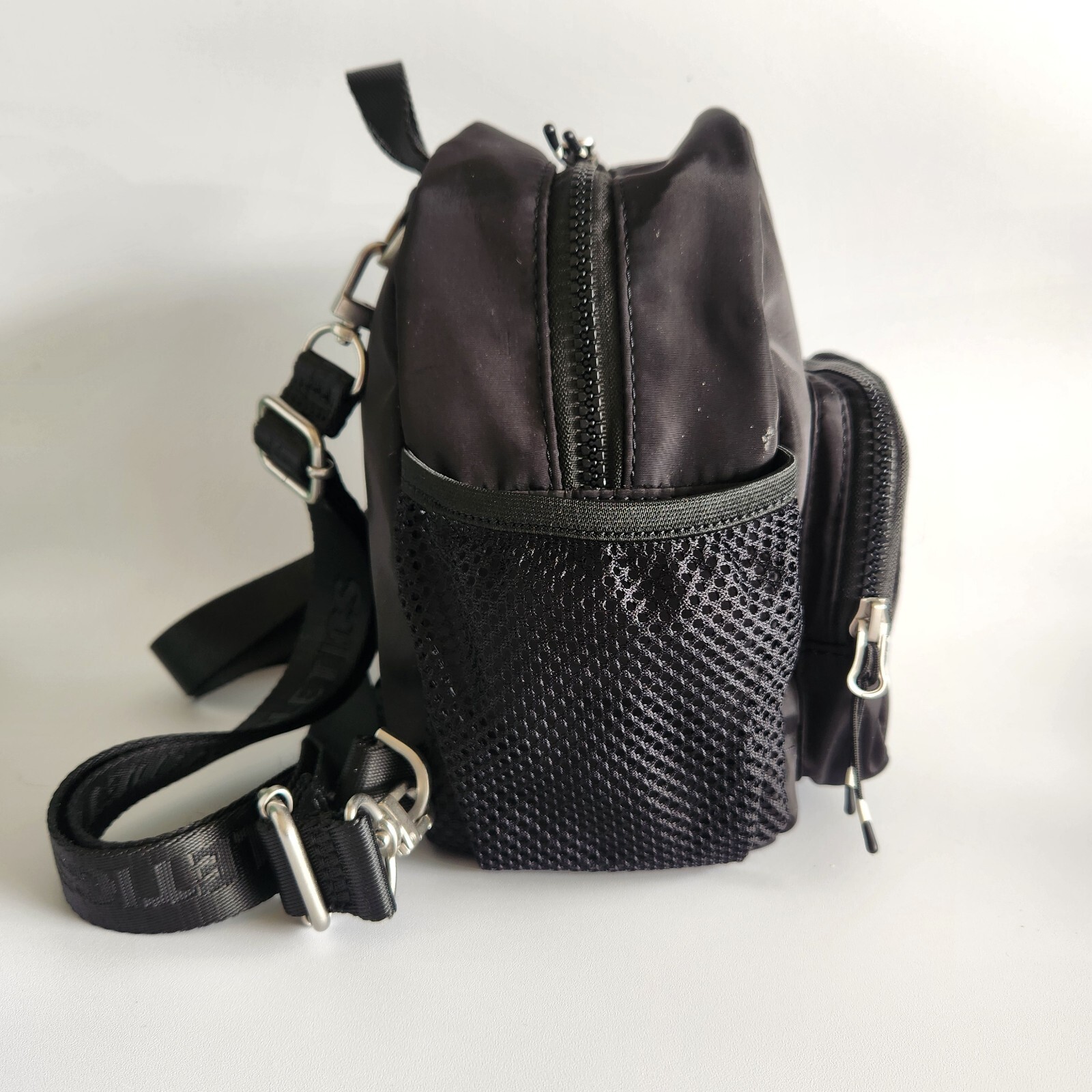 Fabletics Black Mini Backpack Converts To Crossbo… - image 6