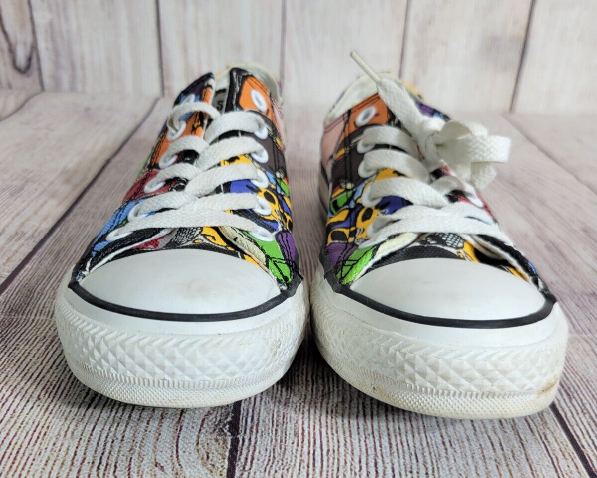 PONY Scarpe Converse All Star Cartoni Animati Adesivi Uomo 5 Wo's 7