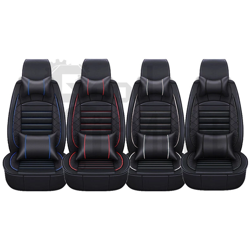For Mitsubishi Magna 1985-2005 Car Seat Covers 2Pcs/5Pcs Front Rear Full Set PU - image 3 of 4