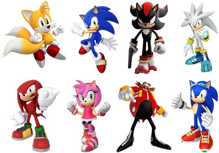 Adesivo Parede Decorativo Sonic - Personagem Amy Rose