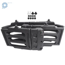 Rear Truck Bed Extender Stowable Kit For 2015-2020 Ford F-150 Plastic Black