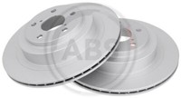 2X A.B.S. 17658 Bremsscheibe Hinten Passend FüR Subaru
