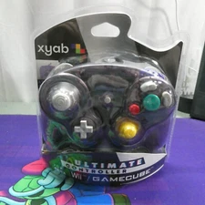GameCube Controller Atomic Purple XYAB Branded Wired New and Sealed