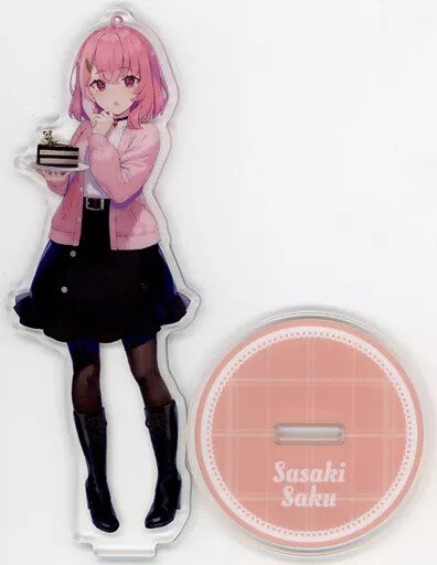 Acrylic Stand Panel Saki Sasaki Virtual Youtuber Nijisanji Valentine 2023