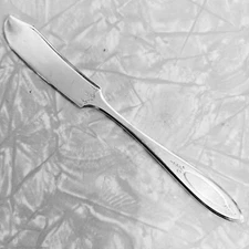 Oneida Silver Adam Butter Cheese Knife Spreader 1960 mid century 6" art deco