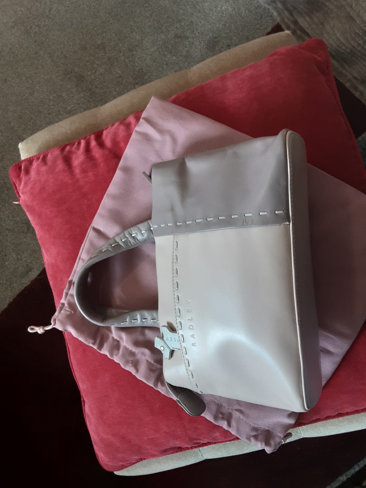 Radley Handbag Complete With Dog Tag And Dust Bag eBay