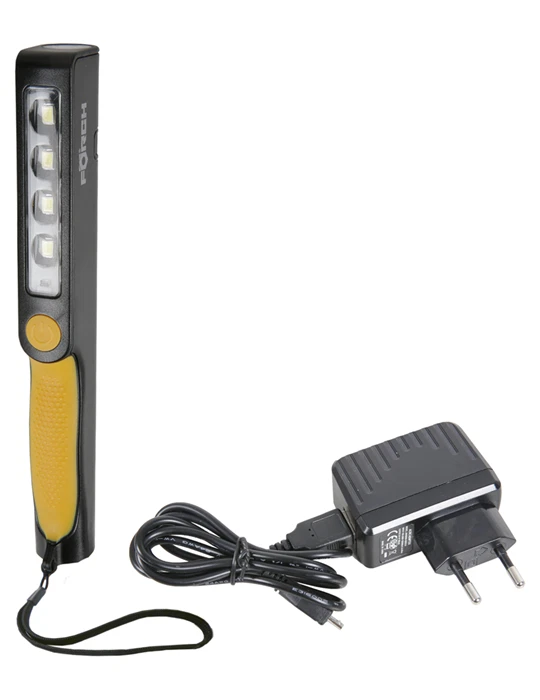 Förch LED Akku Inspektionslampe Handschlaufe Ladegerät Leuchte  