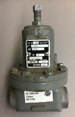 FISHER CONTROLS REGULATOR TYPE 98-H-50 STOP RELIEF VALVE  (B146)