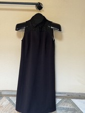 NWOT Ann Taylor LOFT Women’s Dress Size 00 Shear Gold Sleeveless Party Wedding