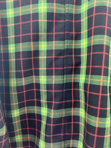 Teddy Fresh Women’s Dolman Sleeve Zip Front Green Plaid Unlined Jacket Size 2X - Picture 12 of 12