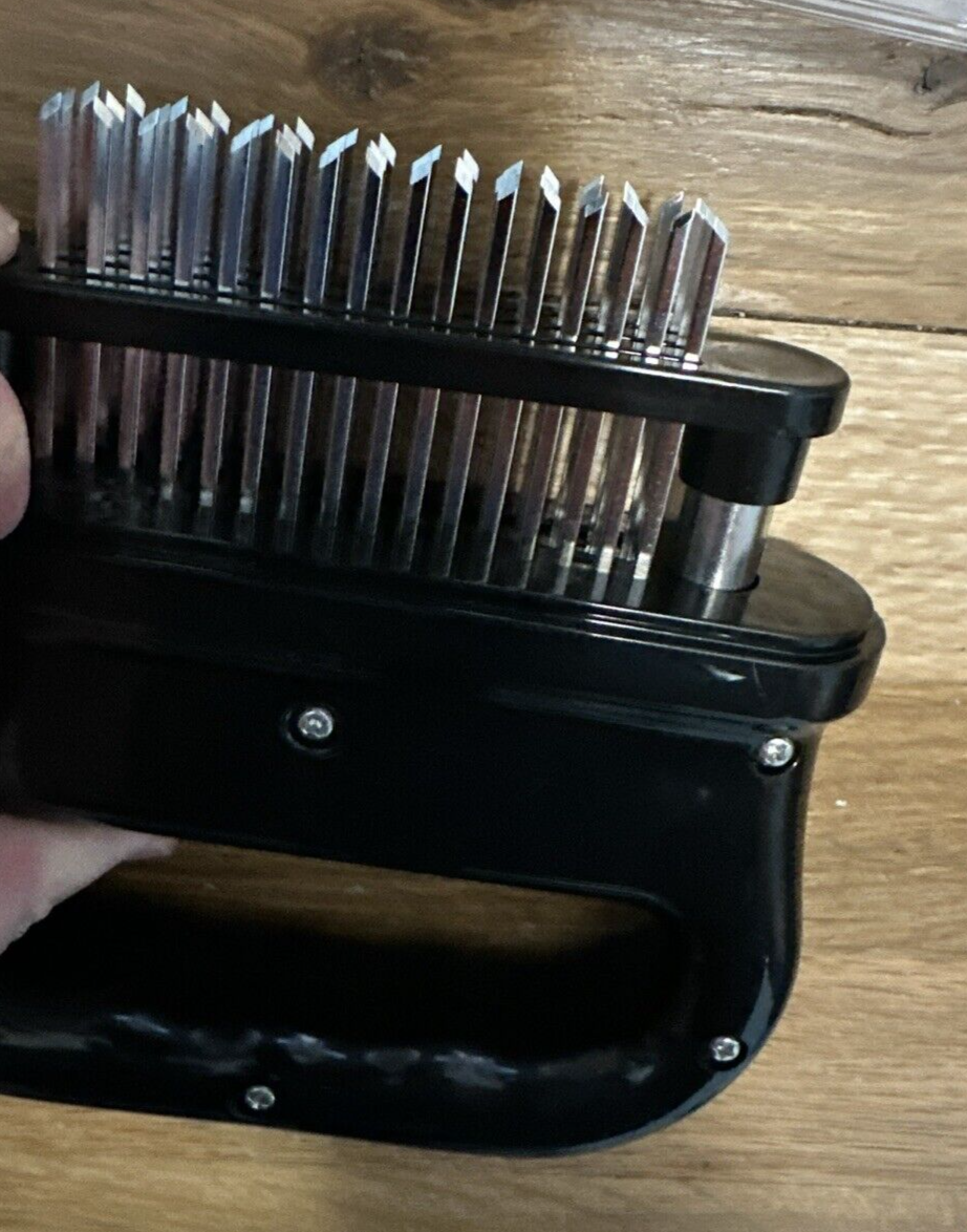 ZXZ Meat Tenderizer, 48 Stainless Steel Sharp Needle Blade, Heavy
