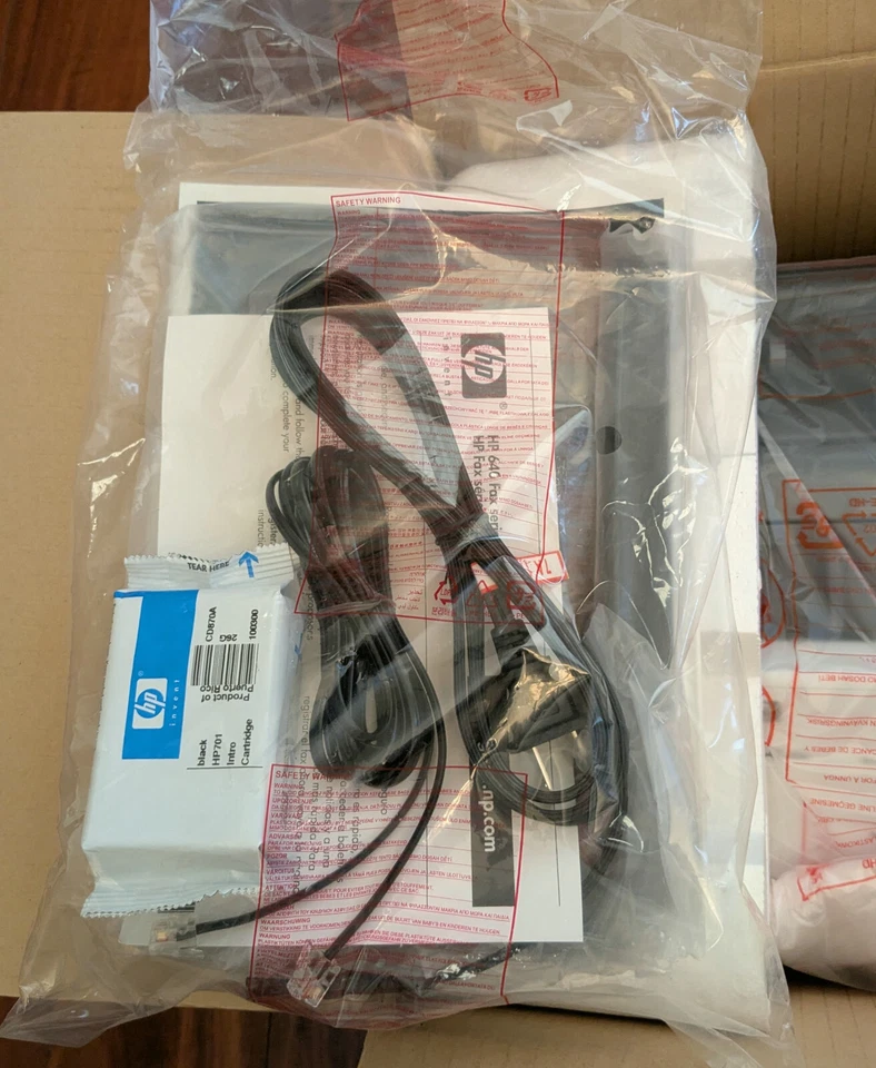 HP 640 Series Fax Phone Inkjet Copy Machine - New Open Box 黑色 — 第 4/4 张图片