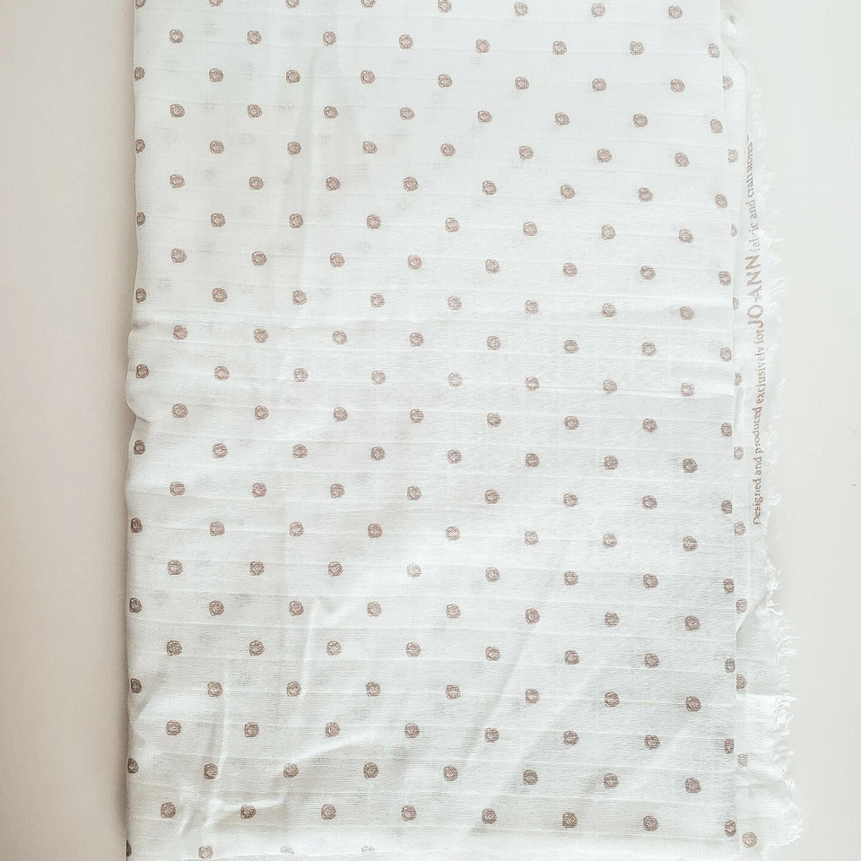 White Cotton Blend Jersey Knit Fabric sewing quilting clothing 1 to 2 Yards New - Image 3 of 4