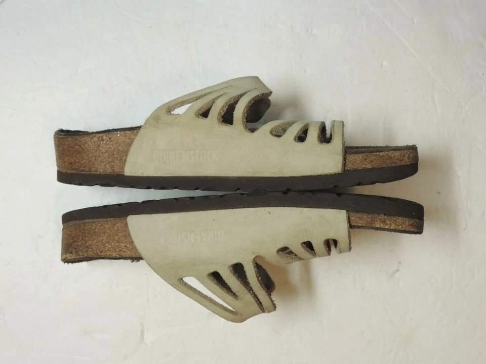 Sandalias Birkenstock Granada de cuero tostado con correas deslizables recortes talla EU 36 Foto 4 de 4