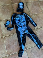 Hyde snd Eek Boutique X-ray skeleton Halloween costume Size Large 12-14 Youth