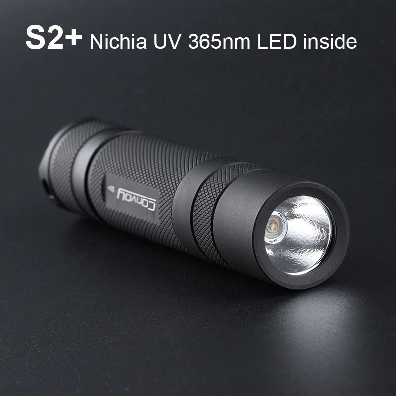 Convoy S2 Nichia UV 365N Led Flashlight Fluorescent Agent