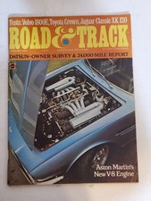 Vintage Road & Track Magazine February, 1970 Datsun Aston Martin Volvo Toyota