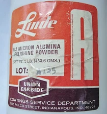 rle LINDE A POLISH POWDER GENUINE OLD STOCK 3 OZ.  LOW PRICE!