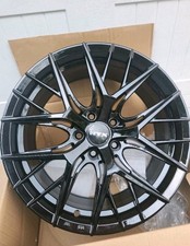 Rtx Valkyrie 18x8.0 Wheel Rim 5x114.3 Gloss Black 40 Offset Set Of 4 No Tires
