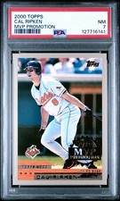 2000 TOPPS MVP PROMOTION PARALLEL REDEMPTION #4 CAL RIPKEN JR SP PSA 7 POP 1 NO↑