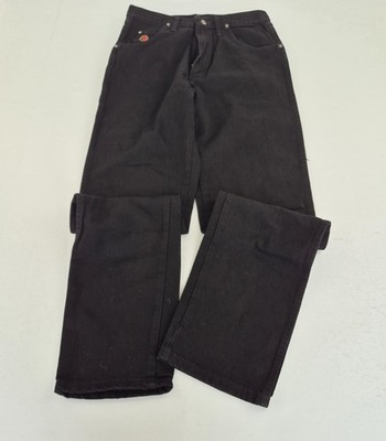 WRANGLER 20 x Jeans W32 L36 schwarz Herren Denim 100% Baumwolle Straight
