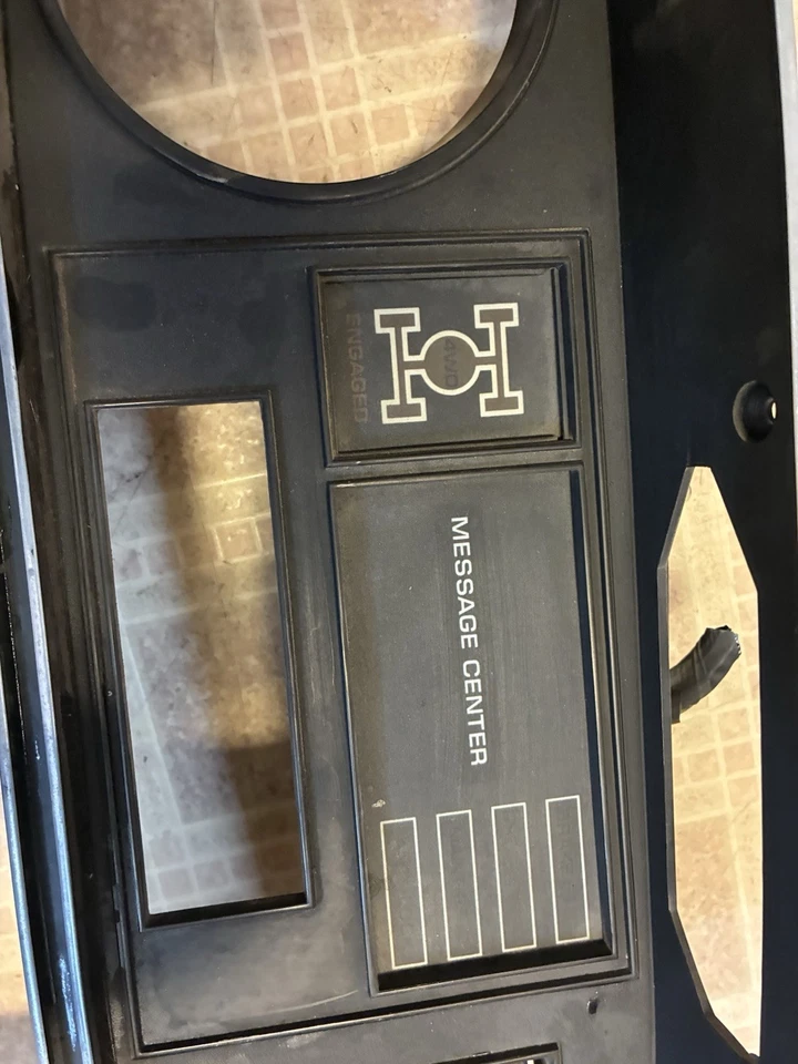 Cuadro de instrumentos Dodge Ram W150 W250 1981-1993 tablero bisel panel de ajuste negro Foto 2 de 4