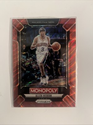 2024-25 Panini Prizm Monopoly - PICK YOUR PLAYER - Ruby Wave Prizm