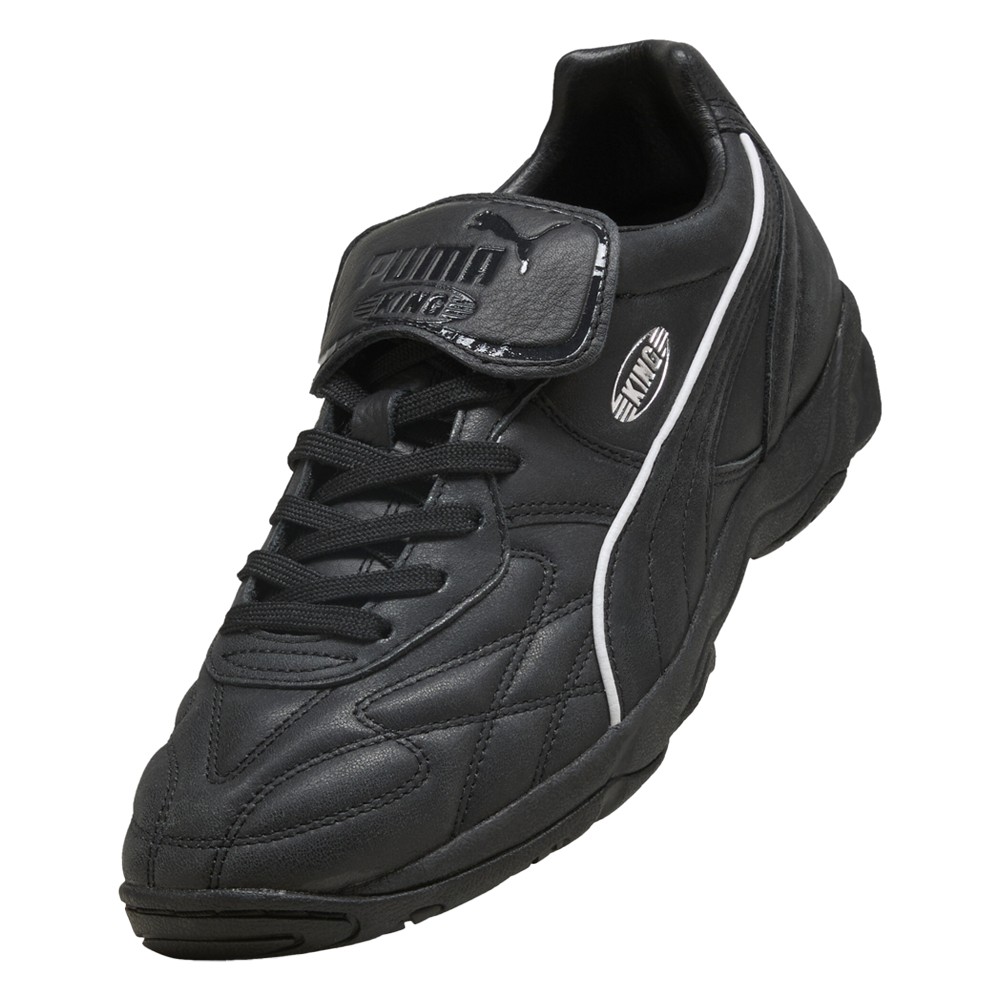 PUMA King Indoor Premium Lace Up  Mens Black Sneakers Casual Shoes 40436302 thumbnail 6