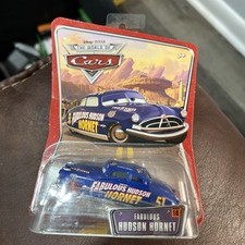 New Sealed Disney Pixar The World of Cars Fabulous Hudson Hornet 10 PEG4