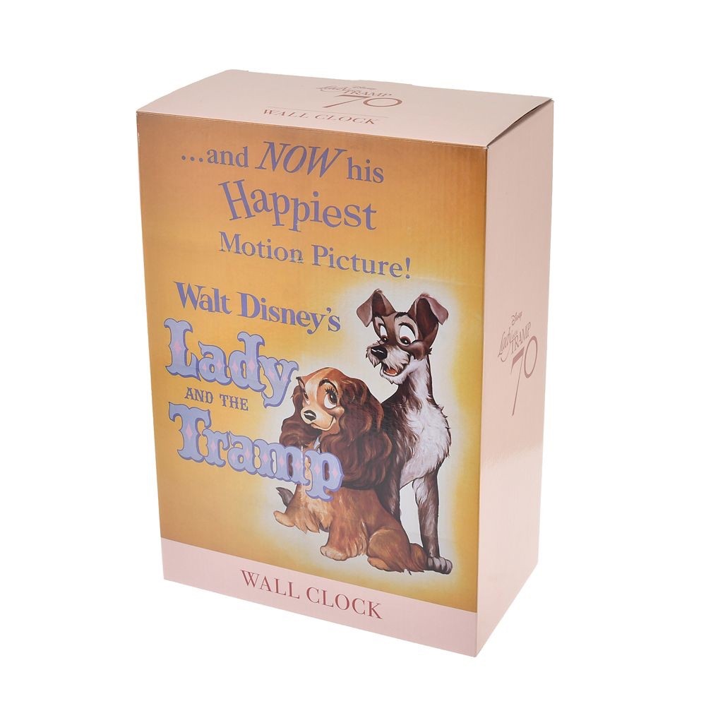 2025 Disney Store Japan Lady and the Tramp 70th Anniversary Figure