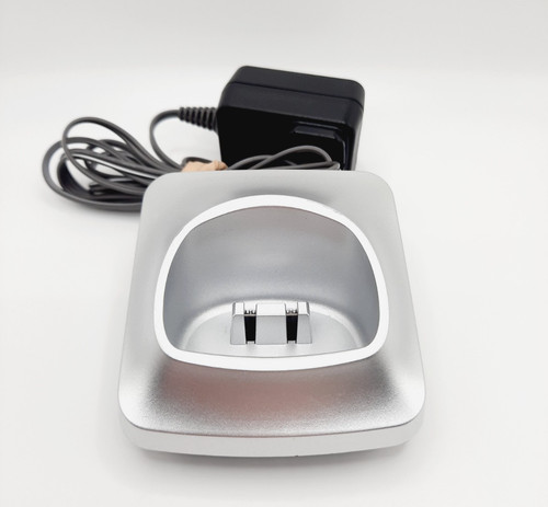 Panasonic PNLC1084 Silver Charging Dock w/ PNVL233 AC Adapter, Tested Working