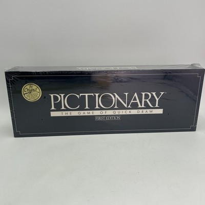 Pictionary First Edition New The Game Of  Quick Draw 1985 Original Vintage