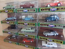 CORGI Classic Models 1:43 Die-cast Cars Made in Great Britain 1989 Mint & Boxed