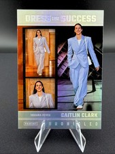 2025 Panini Chronicled Caitlin Clark Holo Foil Dress For Success #70