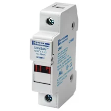 Mersen Usm1i-Dc24 Finger Safe Fuse Block, 0 To 30A Amp Range, 24V Dc Volt