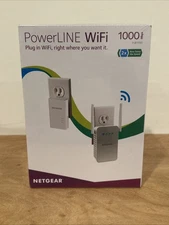 NETGEAR PLW1000 Powerline WiFi Extender – Gigabit Ethernet – NEW Sealed